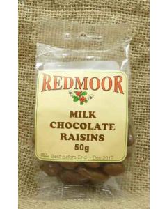 MILK CHOCOLATE RAISINS SNACK 50G