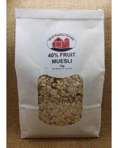 WC 40% FRUIT MUESLI 1KG