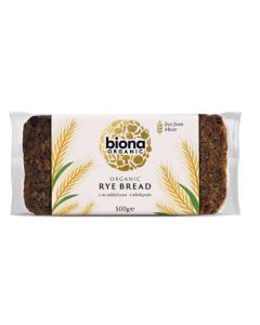 BIONA ORG RYE BREAD 500G X 6