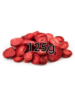 FREEZE DRIED STRAWBERRY SLICES 125G