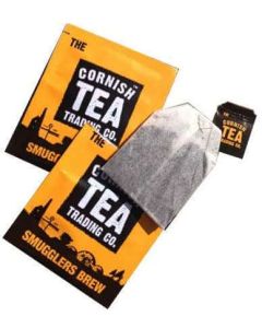 CORNISH TEA SMUGGLERS BREW TAG & ENVELOPE X 250