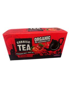 CORNISH TEA ORG FUSION STARBERRY  CHILLI & WHITE TEA 1 X 15 BAGS