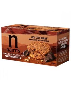 NAIRNS WHEAT FREE DARK CHOCOLATE CHIP BISCUITS 200G X 1