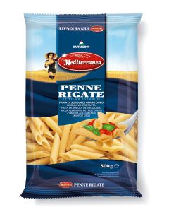 LA MEDITERRANEA PENNE PASTA 1 X 500G