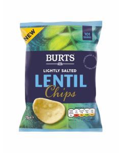 BURTS LENTIL CURLS LIGHTLY SALTED 16 X 20G