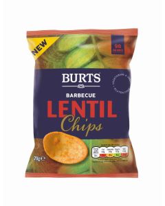 BURTS LENTIL CURLS BBQ 16 X 20G