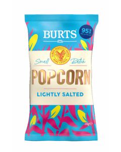 BURTS LIGHTLY SALTED POPCORN 24X20G