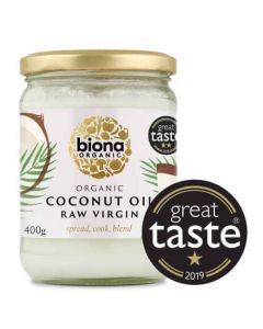 BIONA ORG VIRGIN COCONUT OIL 400G X 1