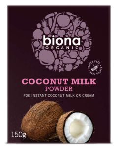 BIONA COCONUT MILK POWDER - ORGANIC 150G