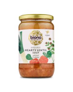 BIONA HEARTY LENTIL SOUP ORGANIC 1 X 680G