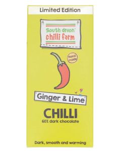 SDCF CHILLI CHOCOLATE - GINGER & LIME 80G X 6