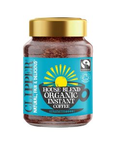 CLIPPER FT SSDECAF ORG HOUSE INSTANT COFFEE 1 X 100g