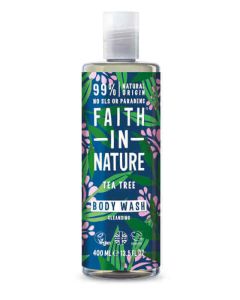 FAITH T/TREE SHOWER GEL/FOAM BATH 400M X 1