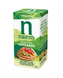 NAIRNS ORG OATCAKES 250G