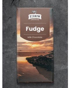 KERNOW MILK FUDGE CHOC 18X100G