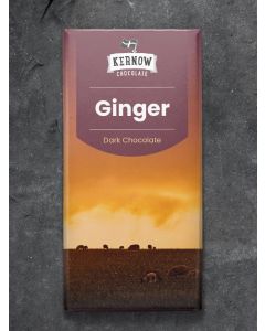 KERNOW DARK GINGER CHOC 18X100G