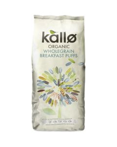 KALLO PUFFED RICE CEREAL 6X225G