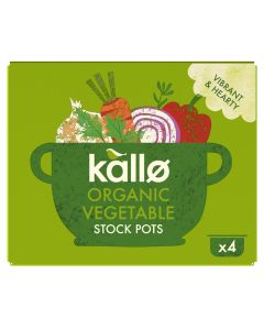 KALLO ORGANIC VEGETABLE STOCK POT (4X24G) X 8