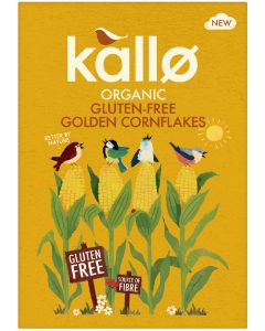 KALLO GLUTEN FREE CORNFLAKES 1 X 375G