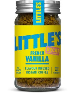 LITTLES DECAF FRENCH VANILLA INSTANT COFFEE 1 X 50G