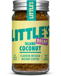 LITTLES DECAF ISLAND COCONUT INSTANT COFFEE 1 X 50G