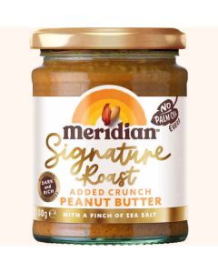 MERIDIAN SIGNATURE ROAST CRUNCHY PEANUT BUTTER 280G X 1