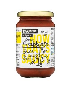 ORGANICO ORG ARRABBIATA (WITH CHILLI AND OLIVE OIL) 6 X 350G