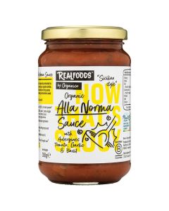 ORGANICO ORG ALLA NORMA (WITH AUBERGINES  TOMATO  GARLIC AND BASIL) 1 X 350G