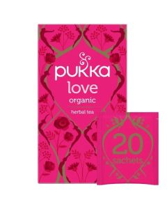 PUKKA LOVE TEA TEA BAGS 4 X 20