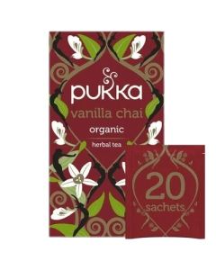 PUKKA VANILLA CHAI TEA BAGS 4 X 20