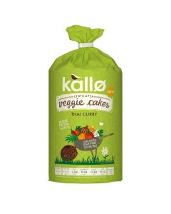 KALLO THAI CURRY VEGGIE CAKES 122G X 1