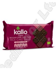 KALLO DARK CHOC THIN RICECAKE 1 X 90G