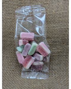 JELLY FRUIT SLICES 100G (Cherry/Strawberry/Lime)
