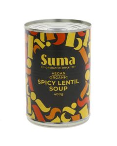 SUMA SPICY LENTIL SOUP 12 X 400G