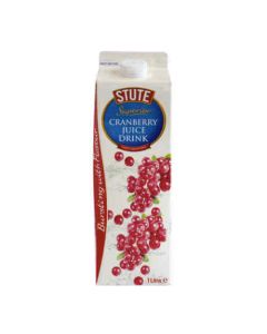 STUTE CRANBERRY JUICE DRINK 12 X 1 LITRE X 1