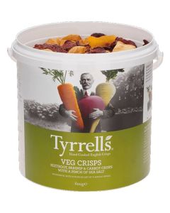 TYRRELLS MIXED ROOT VEGETABLES TUBS 1X600G