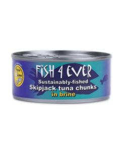 FISH4EVER SKIPJACK TUNA IN BRINE 1 X 160G