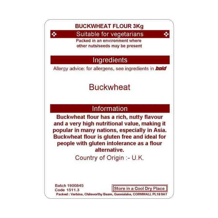 FLOUR BUCKWHEAT 3KG