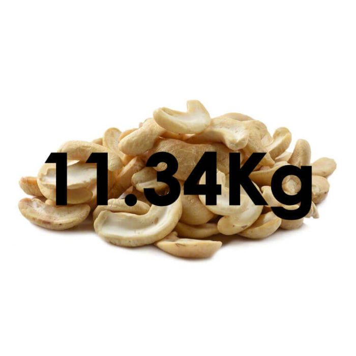 CASHEWS LARGE WHITE PIECES 11.34KG