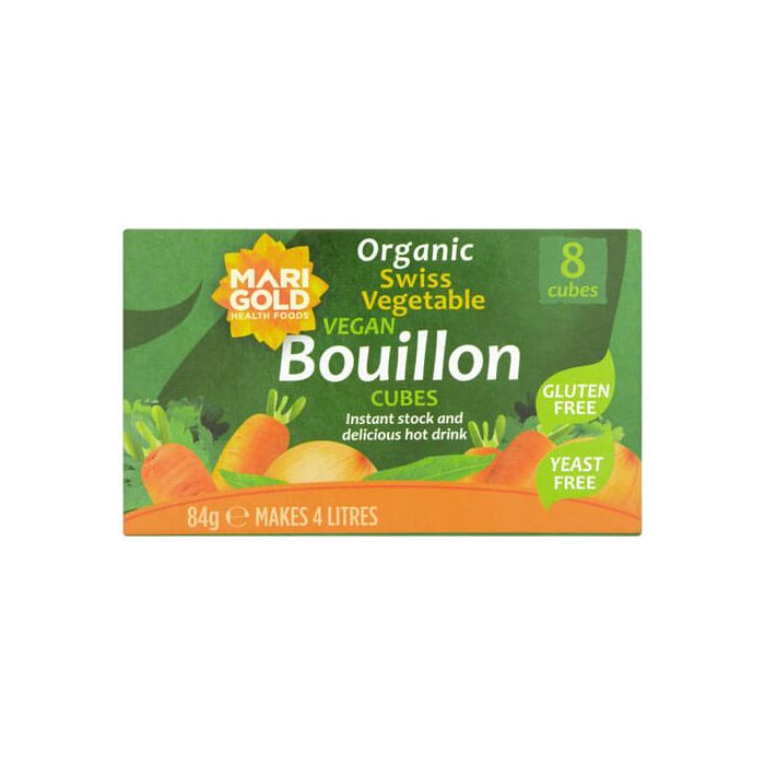 MARIGOLD BOUILLON CUBES YEAST FREE 12 X 8S