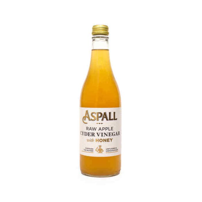 ASPALL RAW ORGANIC UNFILTERED CYDER VINEGAR 500ML X6