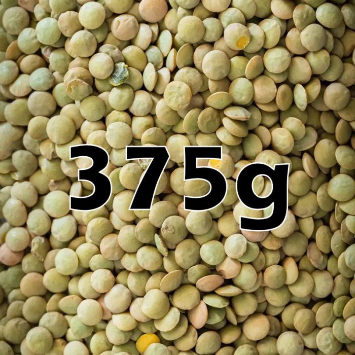 GREEN LENTILS ORG. 375G