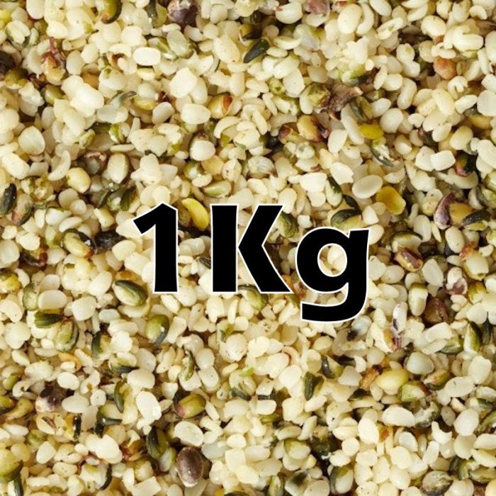 HEMP SEED HULLED ORG 1KG