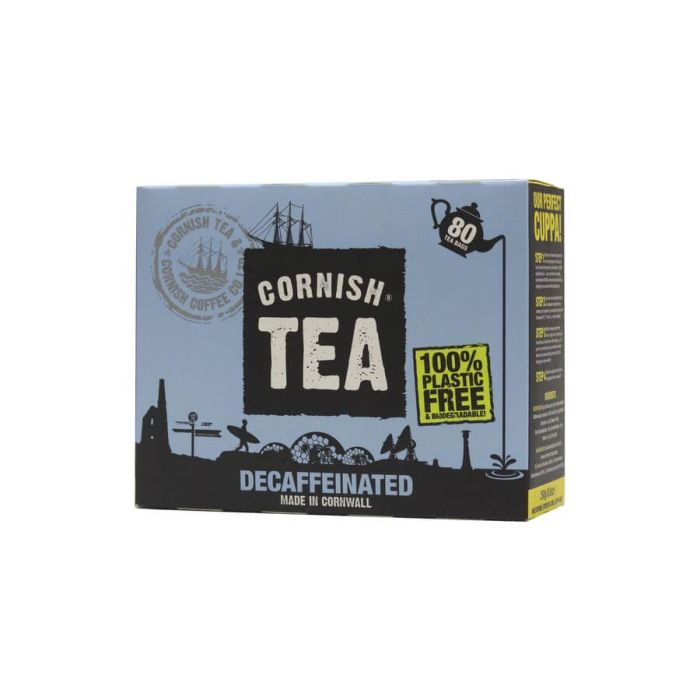 CORNISH TEA DECAFFEINATED 12 X 80 BAGS