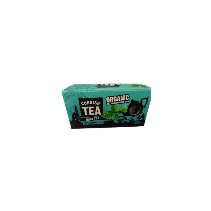 CORNISH TEA ORG FUSION MINT 1 X 15 BAGS