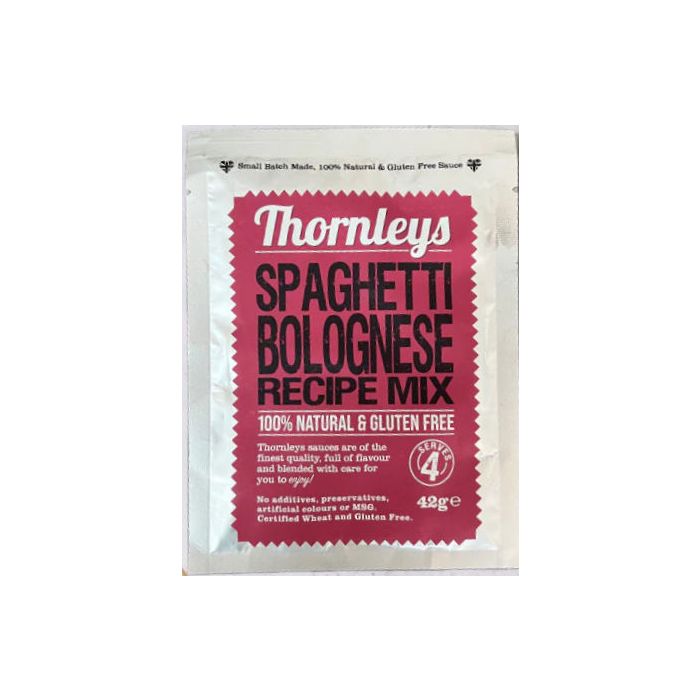 THORNLEYS SPAGHETTI BOLOGNESE SAUCE 12X42G