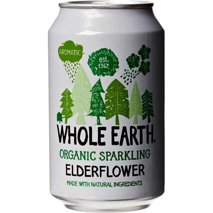 W/E SPARKLING ELDERFLOWER ORGANIC  24X330ML