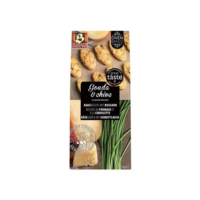 CRESPO BUITEMAN GOUDA CHEES & CHIVES BITES 8X75G