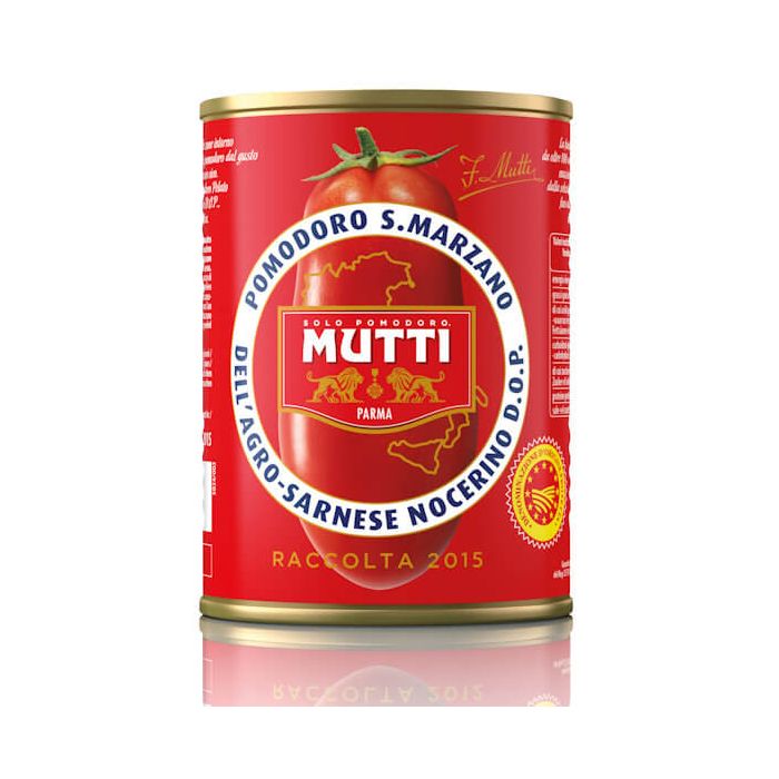 MUTTI SAN MARZANO PEELED TOMATOES 6 X 400G