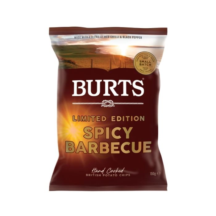 BURTS SPICY BARBECUE 10 X 150G